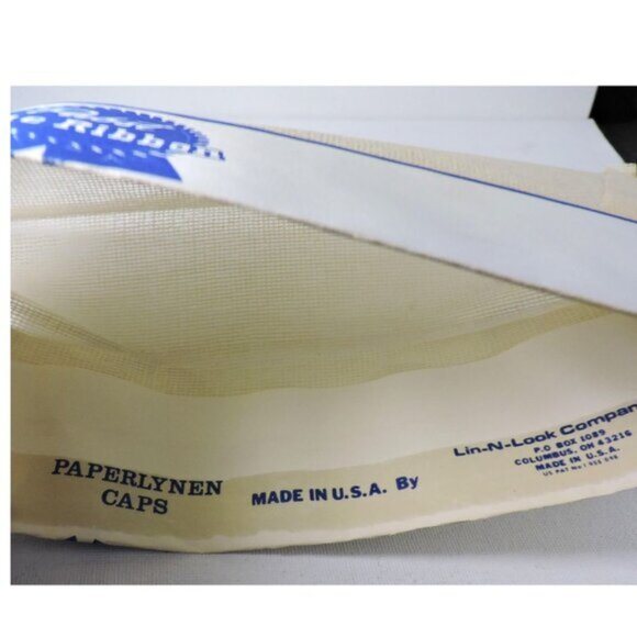 Pabst Beer Ad With 2 Pabst Paper Hats Actress Joan Fontaine Bar Decor Kitchen - Picture 5 of 6